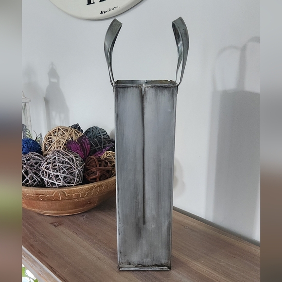 🍷 Vintage Metal Wine Bag – Rustic Wine Bottle Holder, Preowned, Great Condition - Picture 3 of 10